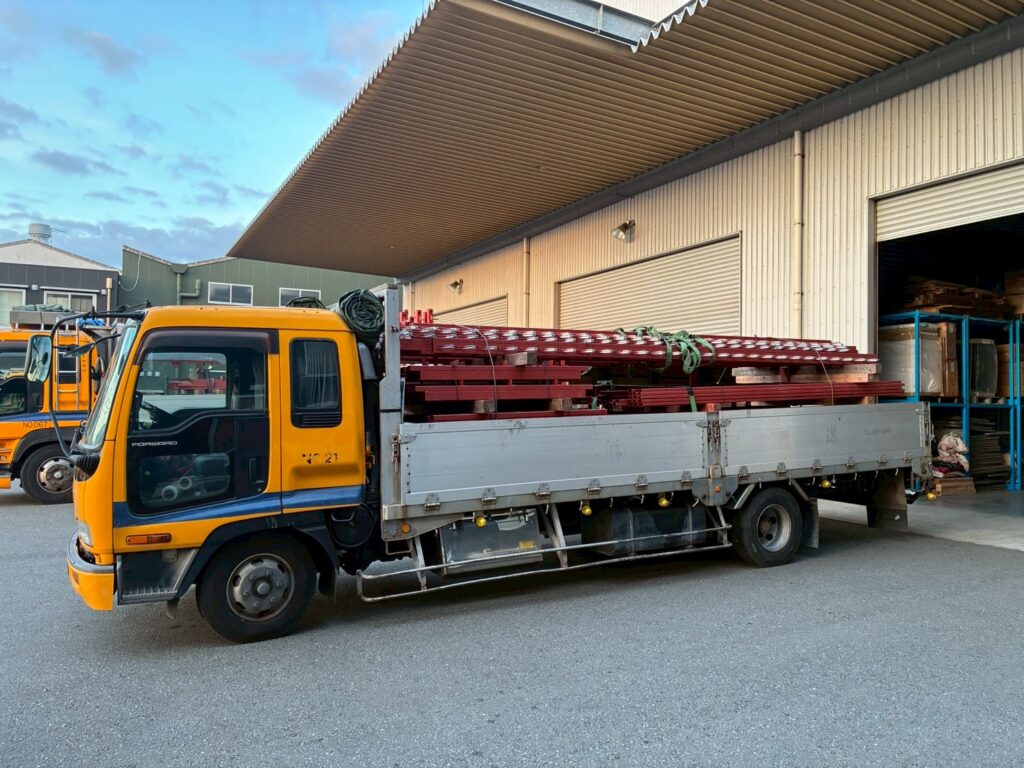 チャーター便の様子