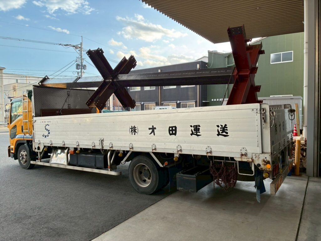 鉄筋輸送のイメージ画像①