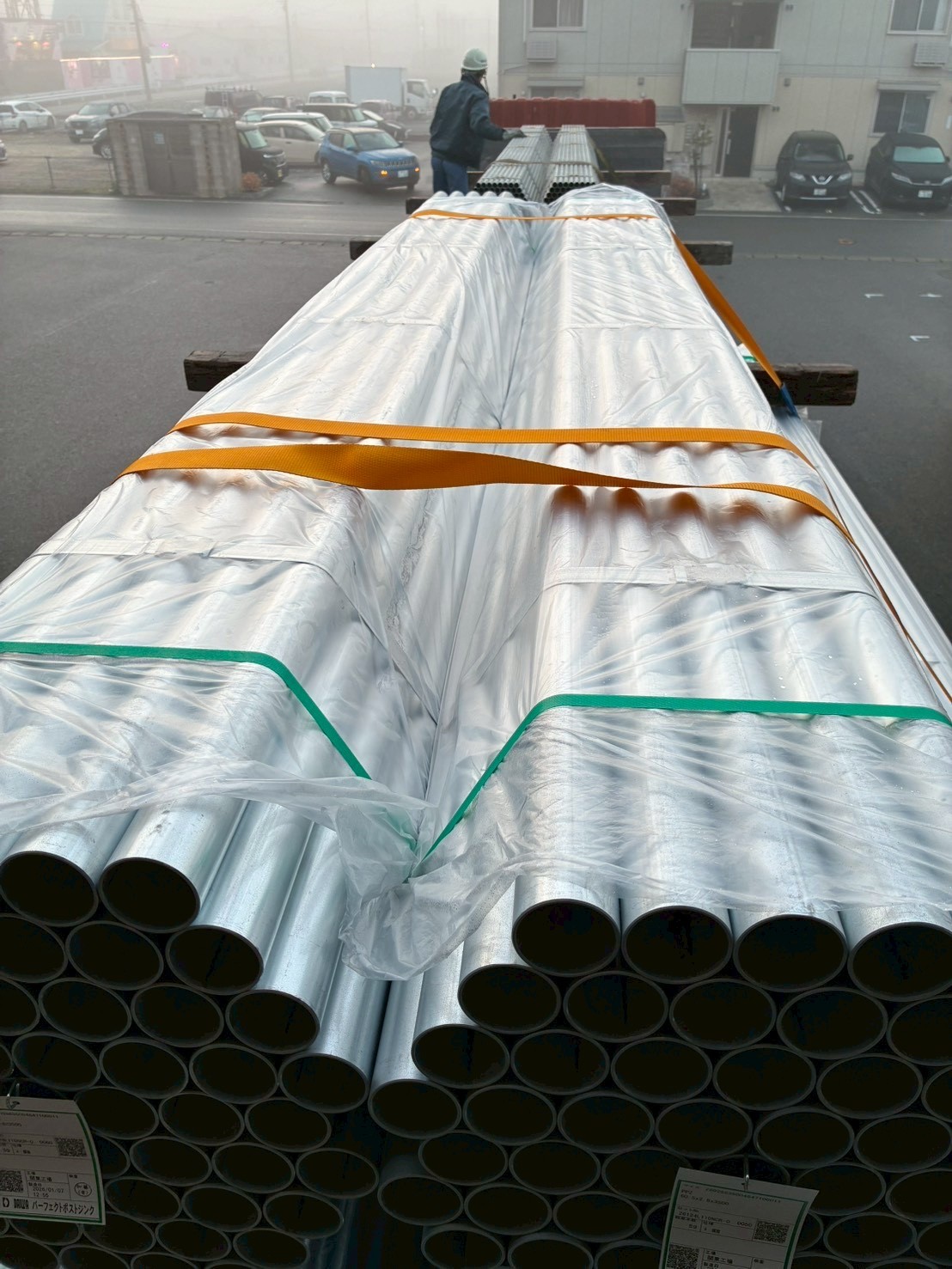 鋼管パイプ輸送のイメージ画像③