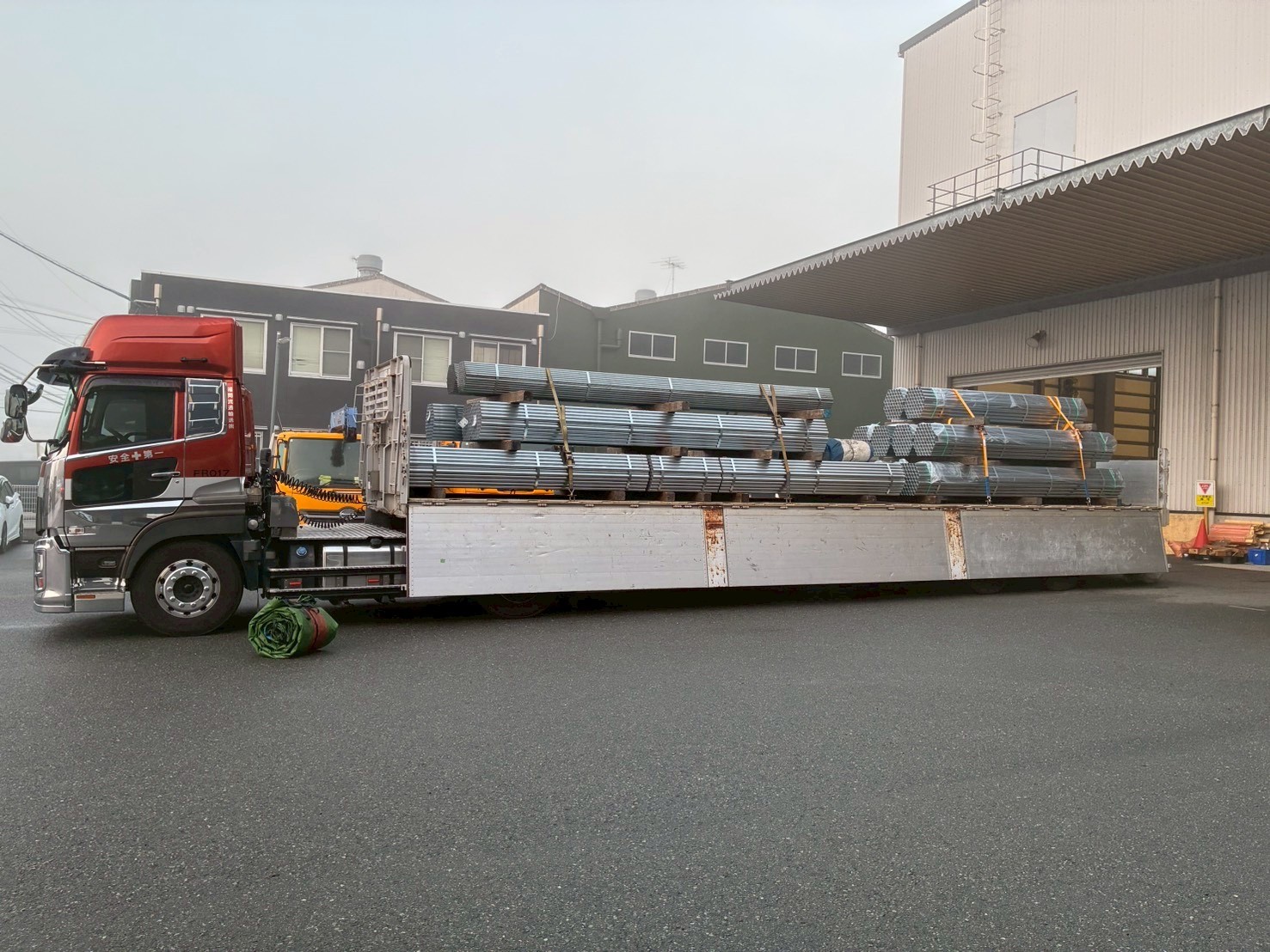 鋼管パイプ輸送のイメージ画像②